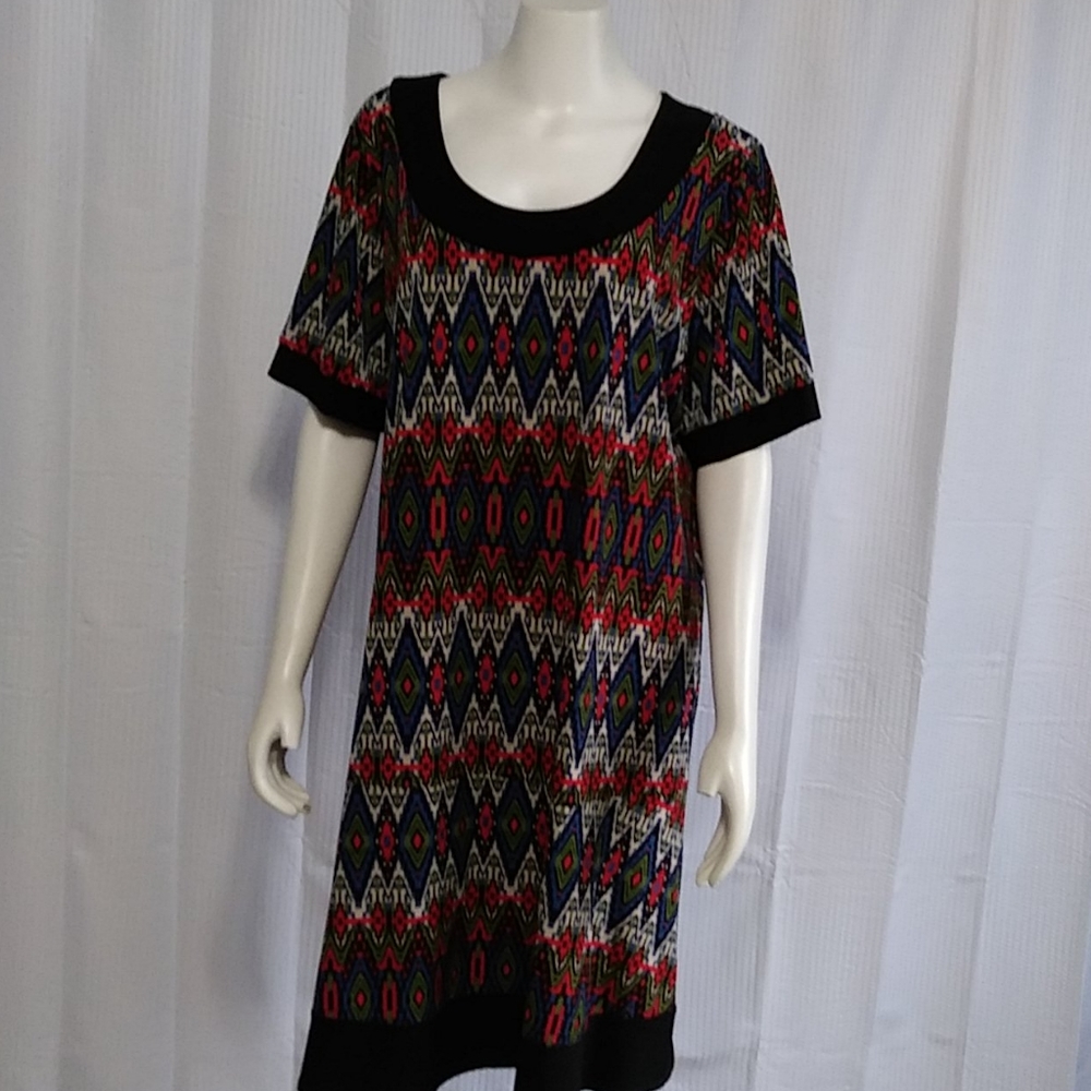Tiana B. Multicolored Dress  NWOT